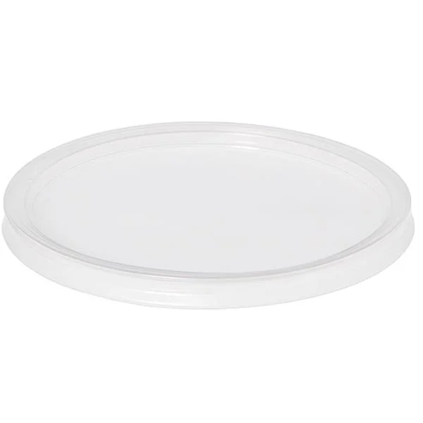 Plastik Meze Kabı Kapağı Düz